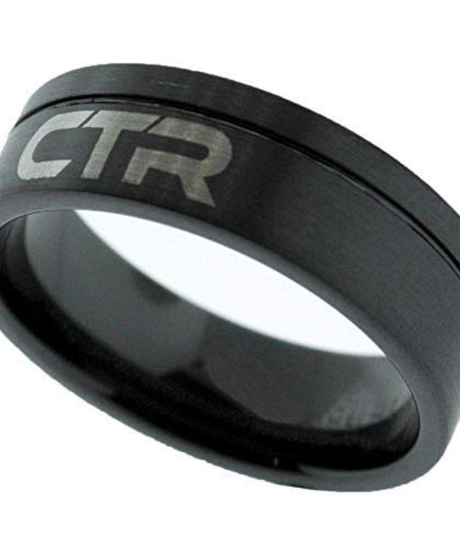 Blackjack Black Ceramic CTR Ring