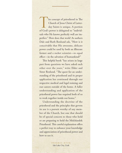 The Melchizedek Priesthood