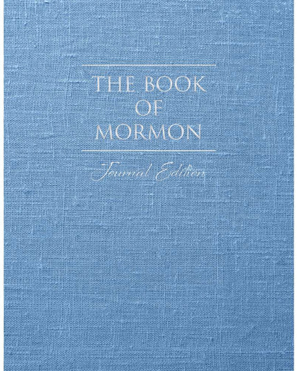 The Book of Mormon, Journal Edition, Blue Denim