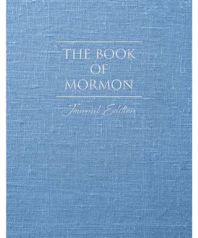 The Book of Mormon, Journal Edition, Blue Denim