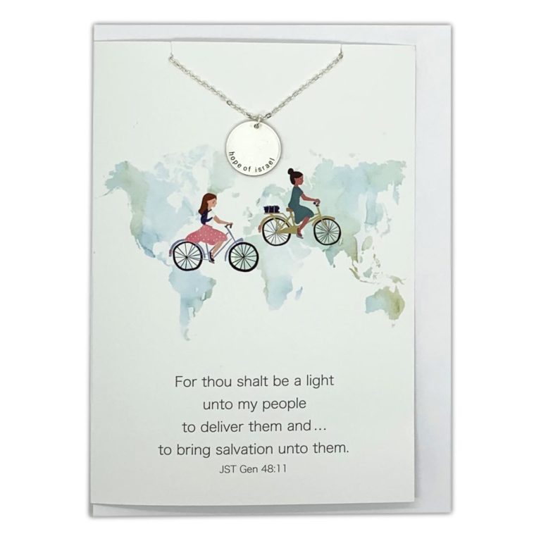 Hope of Israel Necklace & Card