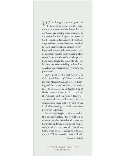 The Priesthood Power of Women