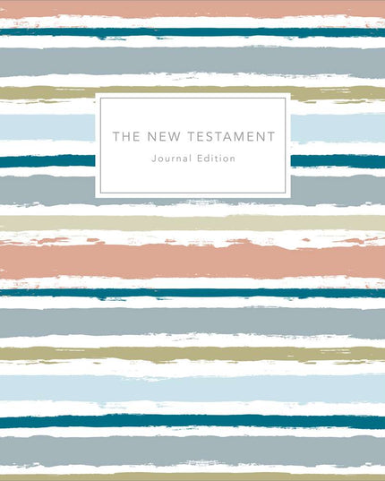 The New Testament Journal Edition, Stripes (No Index)