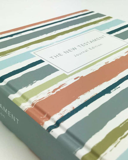 The New Testament Journal Edition, Stripes (No Index)