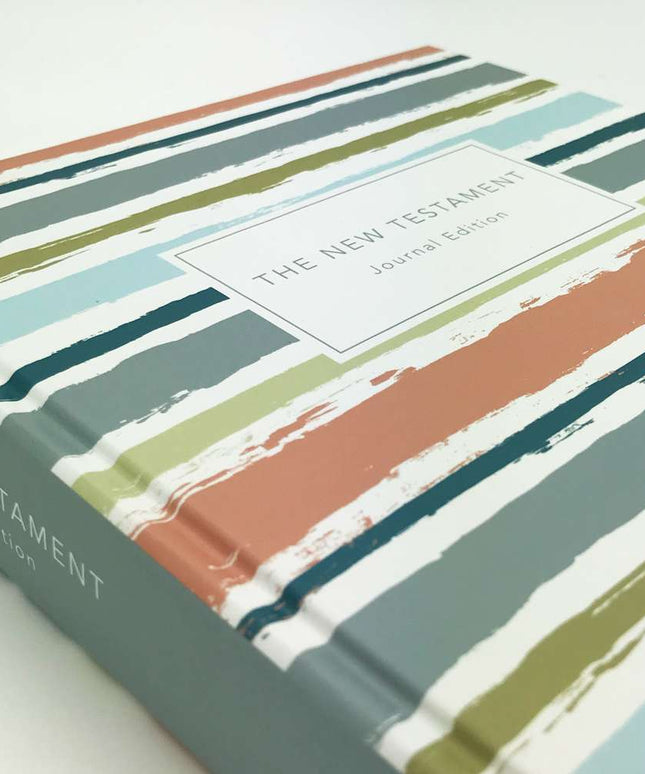 The New Testament Journal Edition, Stripes (No Index)
