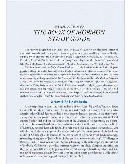 The Book of Mormon Study Guide: Start to Finish