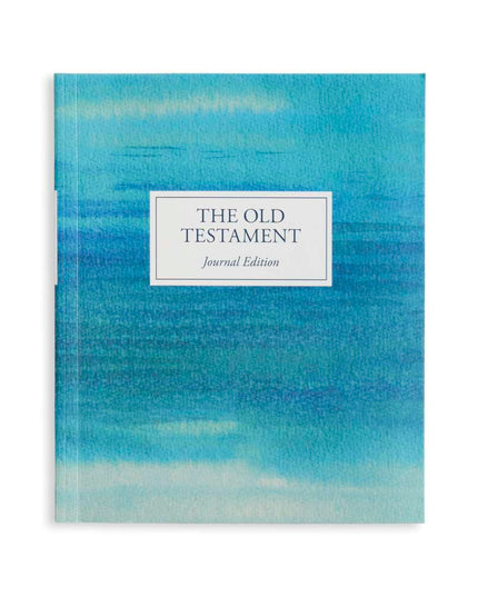 The Old Testament, Journal Edition, Ocean Blue Lined (No Index)