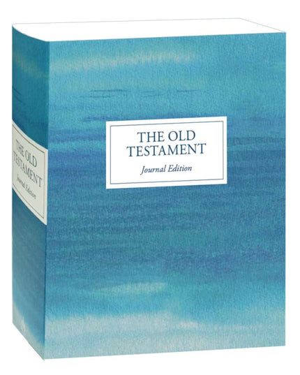 The Old Testament, Journal Edition, Ocean Blue Lined (No Index)