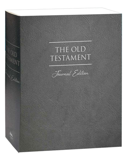 The Old Testament, Journal Edition, Gray (No Index) LINED