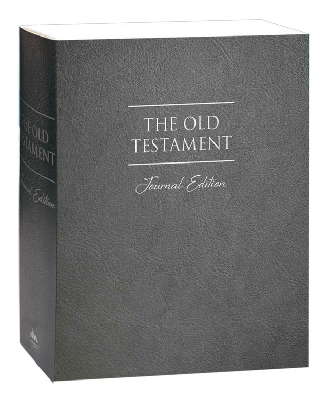 The Old Testament, Journal Edition, Gray (No Index) LINED
