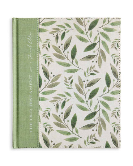 The Old Testament, Journal Edition, Green Floral (No Index)