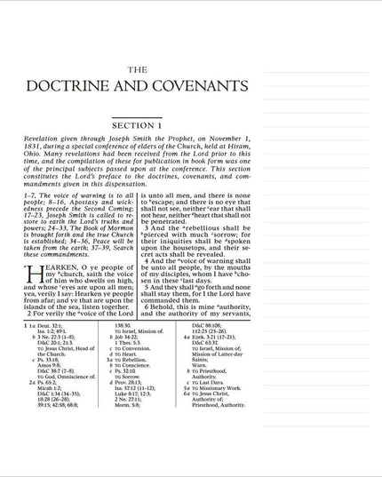 The Doctrine and Covenants and Pearl of Great Price, Journal Edition, Blue Floral (No Index)