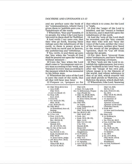 The Doctrine and Covenants and Pearl of Great Price, Journal Edition, Blue Floral (No Index)