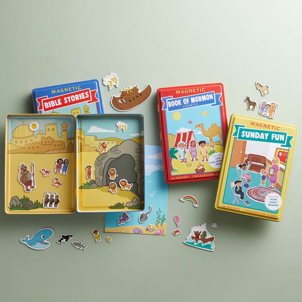 Bible Stories Magnetic Tin