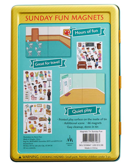 Sunday Fun Magnetic Tin
