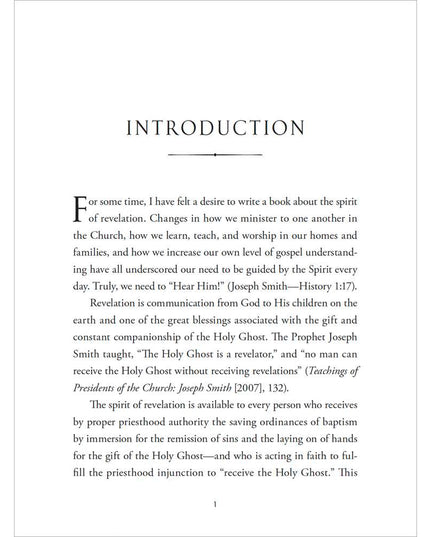 The Spirit of Revelation