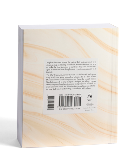 The Old Testament, Journal Edition, Marbled Unlined (No Index)