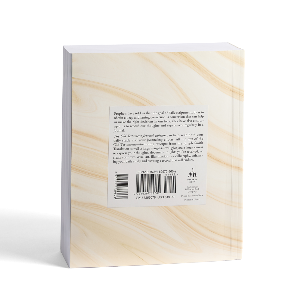 The Old Testament, Journal Edition, Marbled Unlined (No Index)