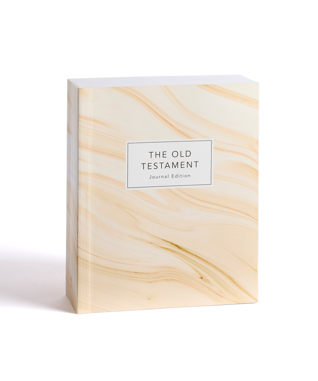 The Old Testament, Journal Edition, Marbled Unlined (No Index)