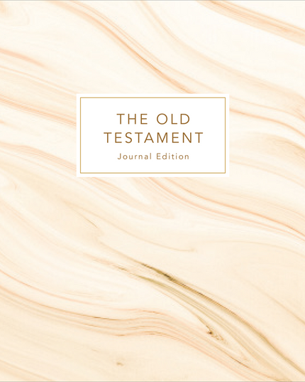 The Old Testament, Journal Edition, Marbled Unlined (No Index)