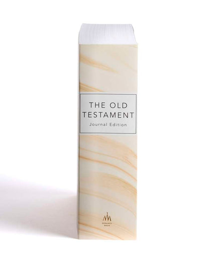 The Old Testament, Journal Edition, Plain Unlined (No Index) Marble