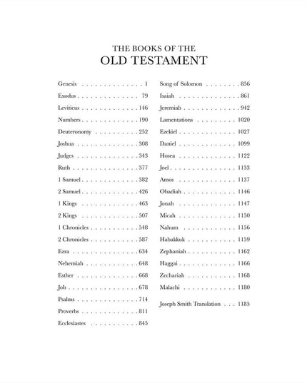 The Old Testament, Journal Edition, Faux Leather Blue
