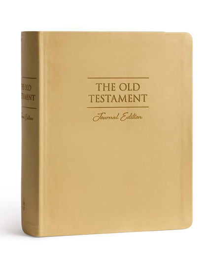 The Old Testament, Journal Edition, Large Print Faux Leather Unlined (No Index)