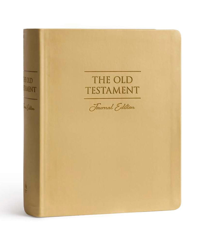 The Old Testament, Journal Edition, Large Print Faux Leather Unlined (No Index)