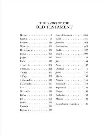 The Old Testament, Journal Edition, Large Print Faux Leather Unlined (No Index)