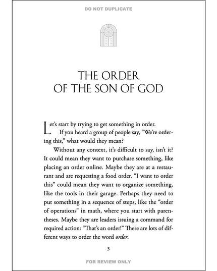 The Holy Covenants