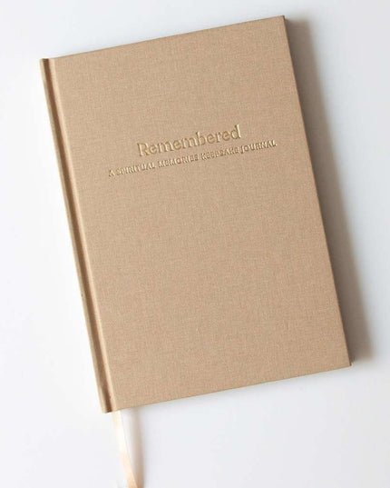 Remembered Keepsake Journal