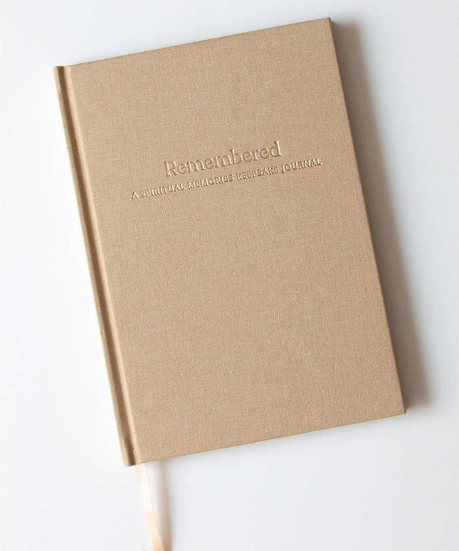 Remembered Keepsake Journal