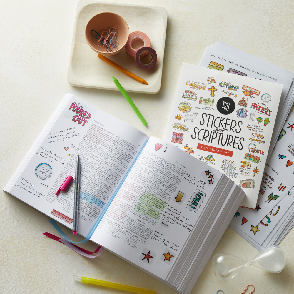 Don't Miss This. Old Testament Stickers Set