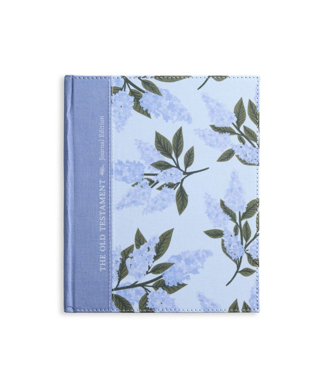 The Old Testament, Journal Edition, Blue Floral (No Index)