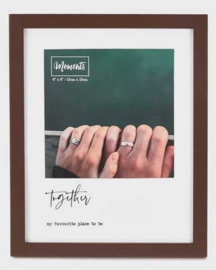 6x6 Together Photo Frame