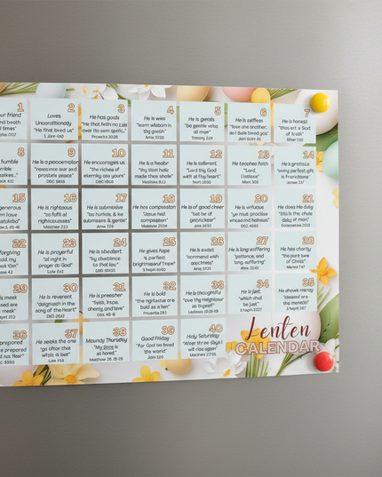 Lenten Calendar