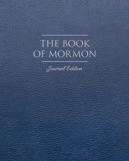 The Book of Mormon, Journal Edition, Faux Leather Lined (No Index)