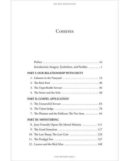 The Parables of Jesus