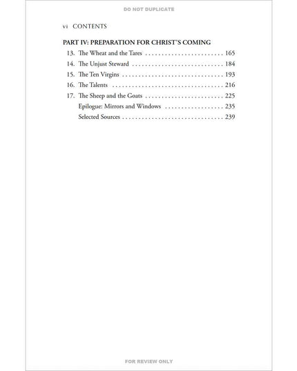 The Parables of Jesus