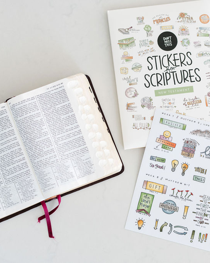Don’t Miss This Stickers for the New Testament