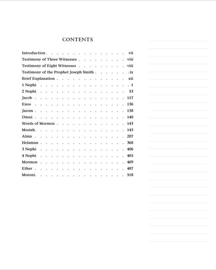 The Book of Mormon, Journal Edition, Mountains (Lined)