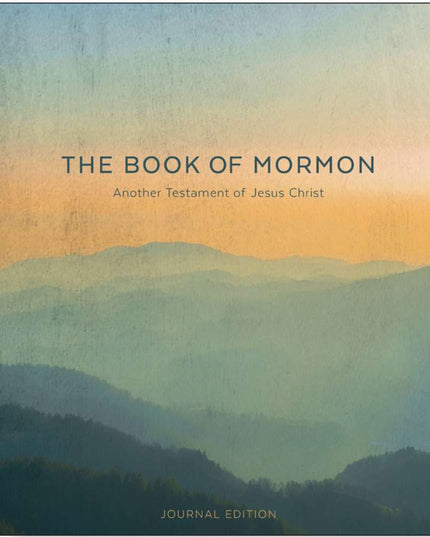 The Book of Mormon, Journal Edition, Mountains (Lined)