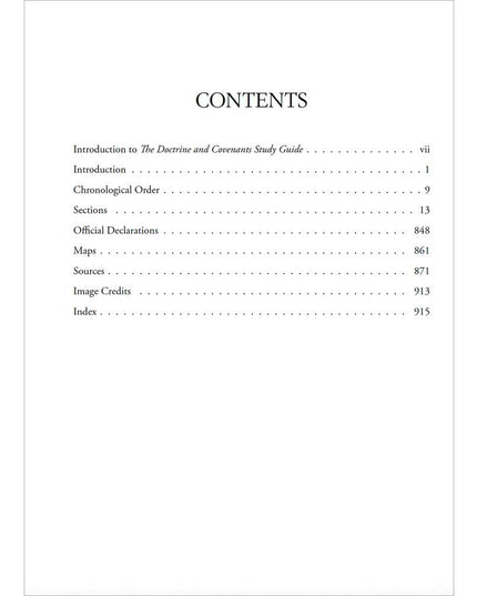 The Doctrine and Covenants Study Guide Start to Finish