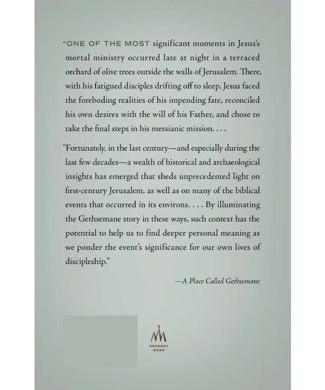 A Place Called Gethsemane
