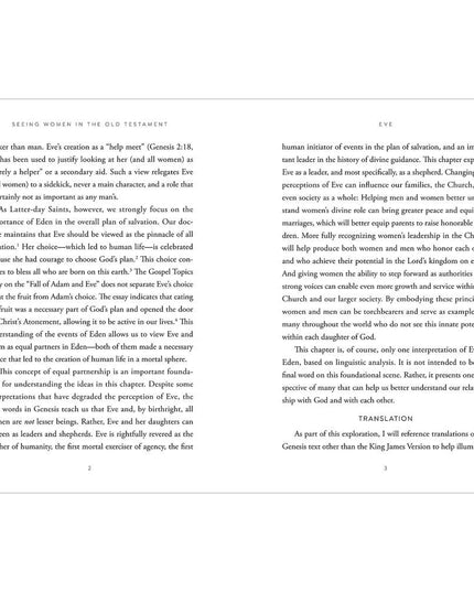 Seeing Women in the Old Testament