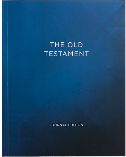 The Old Testament, Journal Edition, Large Print Blue