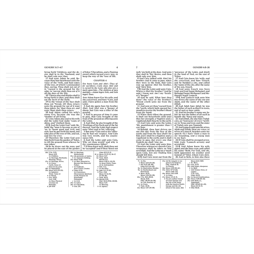 The Old Testament, Journal Edition, Marbled Unlined (No Index)