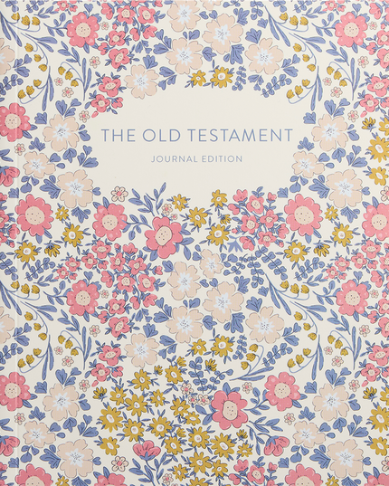 The Old Testament, Journal Edition, Pink Floral (Lined)