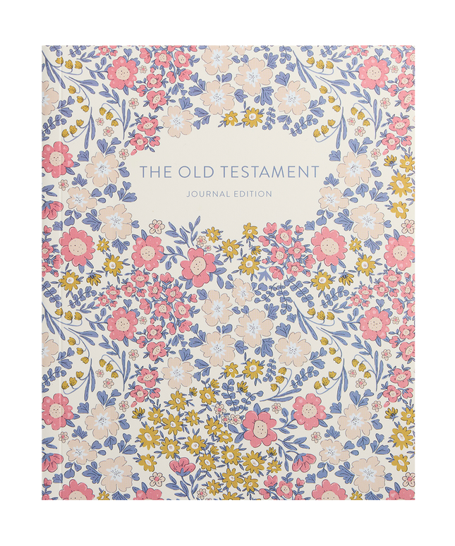 The Old Testament, Journal Edition, Pink Floral (Lined)