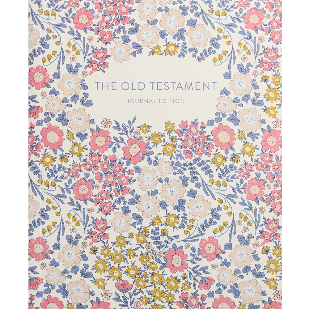 The Old Testament, Journal Edition, Pink Floral (Lined)